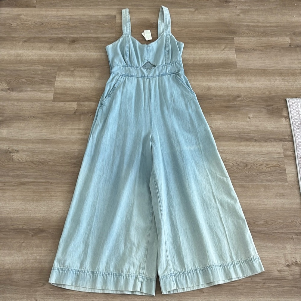Aerie Denim Jumpsuit